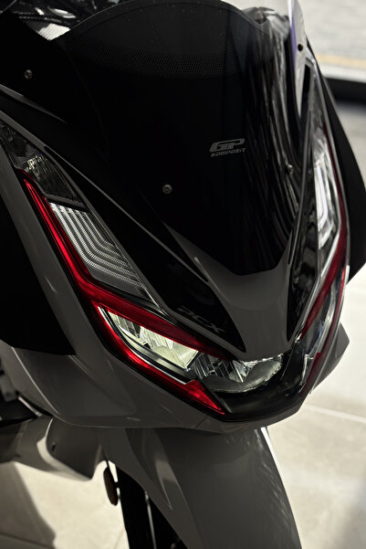 Banxtre Honda PCX için Kırmızı Far Tasarım Folyo Sticker Etiket (2021-2024 Model Yılı için)