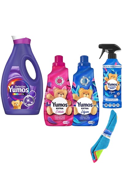 Yumoş Yumoş Avantaj Paketi 5'li Set Tüm Renkler 1690-Orkide-Lilyum Yumuşatıcı...