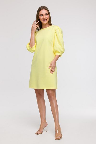 BEWEAR Sweatshirt dress with buff sleeves