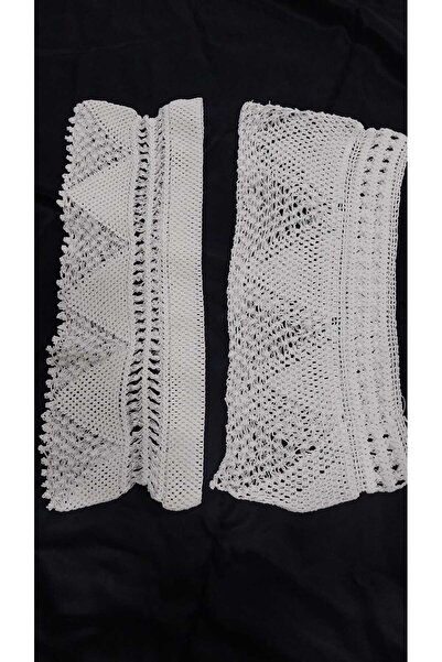 Papatyam صناعة طبية محبوكة يدويًا - رأس وسادة - دانتيل/قطن المهر