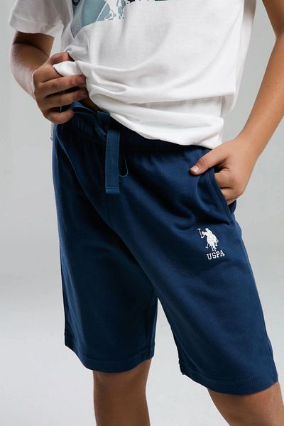 U.S. Polo Assn. SET DE PANTALONI SCURT BĂIEȚI 100% BUMBAC, LICENȚIAT POLO SUA