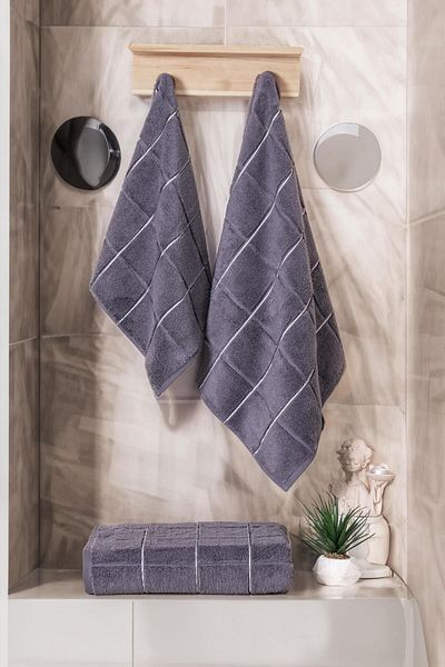 VAROL Πετσέτα μπάνιου Square Micro Cotton 90x150cm