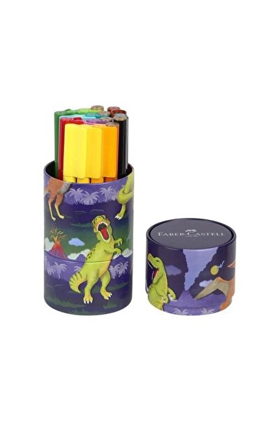Faber Castell Felt Tip Pen Set, 20 Colors, Interlocking Cap, Covering Colors,...
