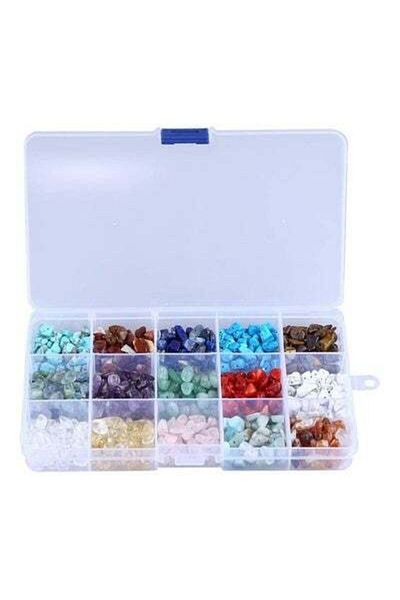 HALAMODO DIY Chips Stones Beads Kit