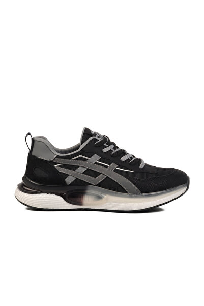 Guja حذاء رياضي رجالي شبكي أسود يسمح بمرور الهواء 25Y563 M