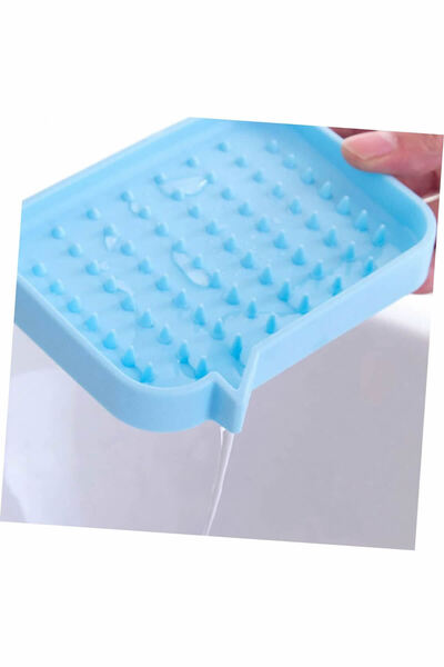 ARVALE Self-Slotted Non-Slip Solid Soap Dish | Silicone Soap Dish