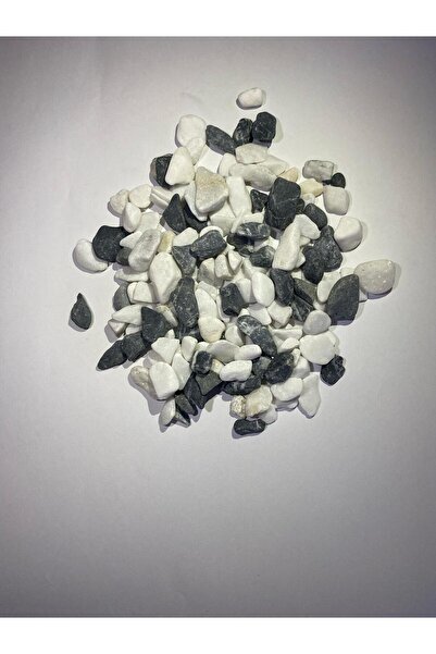 Erdönmez Peyzaj -Dolomit Antrasit Beyaz Siyah Kristal Renkli Taş ( 1-2 Cm. Bo...