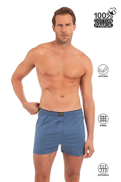 ÖZKAN underwear Boxer clasic pentru bărbați, din bumbac, cu croiala confortabilă, Özkan 0041