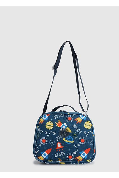 KAUKKO Siyah Kids L7182 Evolutıon Space Negru Ghiozdan pentru Prânz
