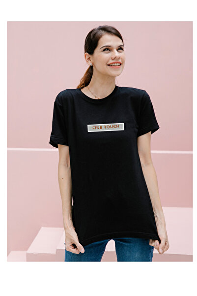 Fine Touch Short Sleeve Comfort Basic Skin Friendly, Breathable, Printed T-Sh...