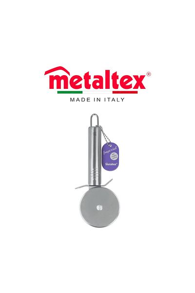 Metaltex قطاعة بيتزا إمبريال 67 مم - شفرة من الفولاذ المقاوم للصدأ بمقبض مريح، سلسلة للمبتدئين