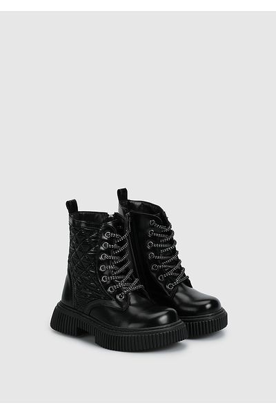 Kiddo Black Girl's Boots