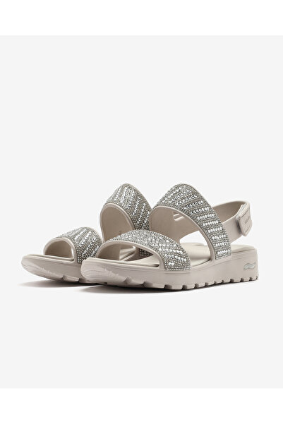 SKECHERS Arch Fıt Footsteps - Enchant Kadın Bej Sandalet 111531 Nat