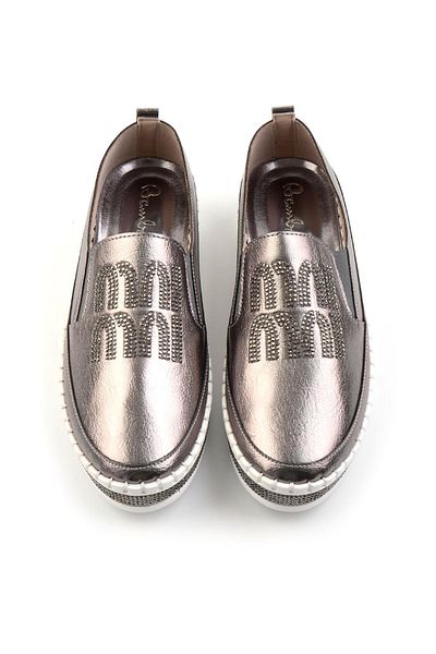 Bambi Pantofi casual pentru femei Platinum Shiny K 01309216009