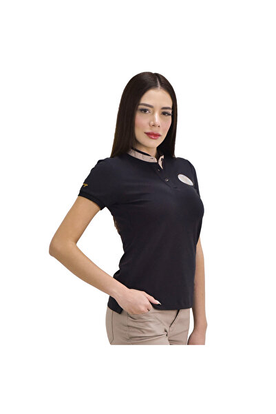 Giordano Women Pique Flat Knit Collar Short Sleeve Polo