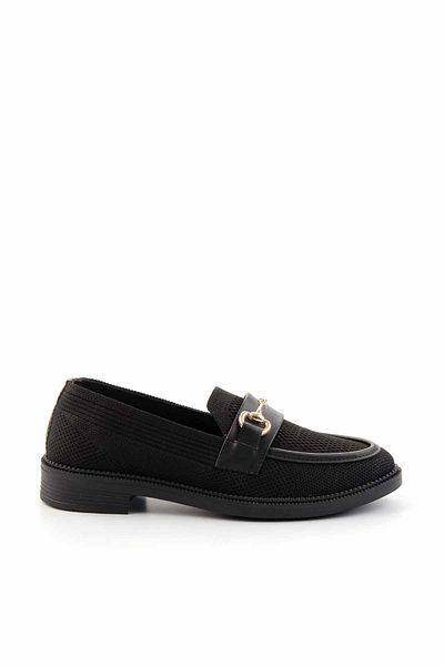 Bambi Schwarze Strick-Damen-Espadrille K 01320302782