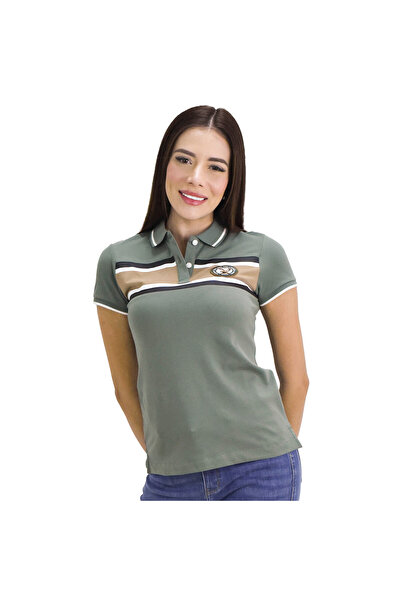 Giordano Women Pique Flat Knit Collar Short Sleeve Polo