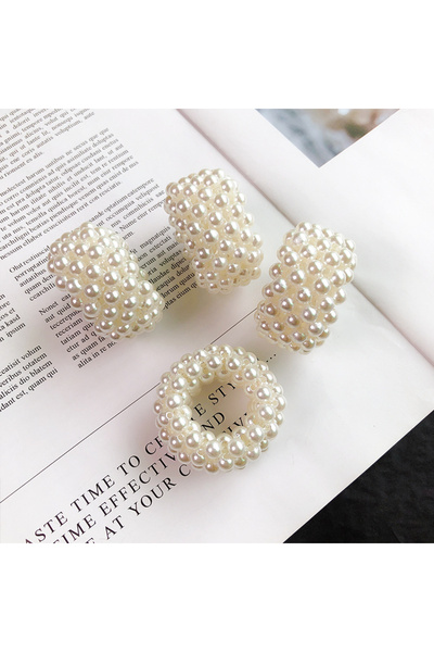 GÜLPEŞE 2 bucăți cataramă cu mărgele și cataramă pentru coc Xp-0766