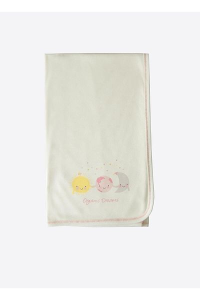 kitikate Organic New Dreams Double Layer Blanket - Pink