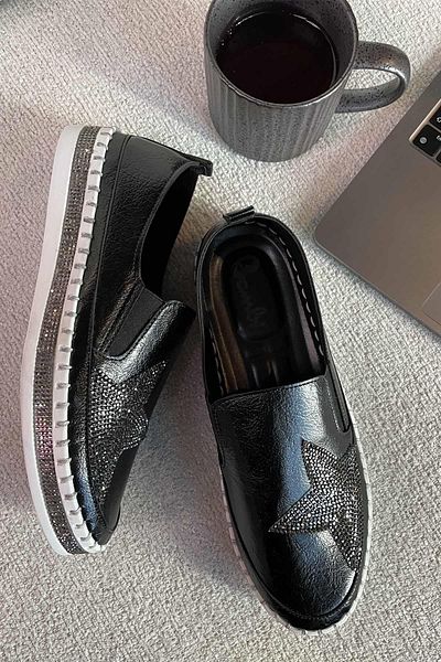 Bambi Black Platinum Women's Casual Shoes K01309215609