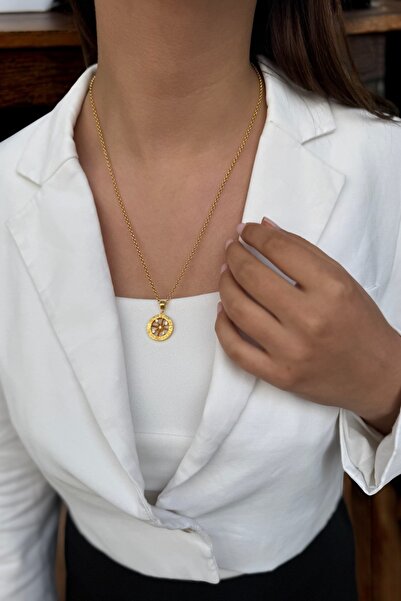 Utku Kuyumculuk 22 AYAR DOC ZİNCİRLİ BURÇ KOLYESİ