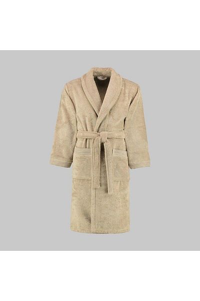 Sarev Μπουρνούζι Soho Beige 100% βαμβακερό μεσαίο μέγεθος
