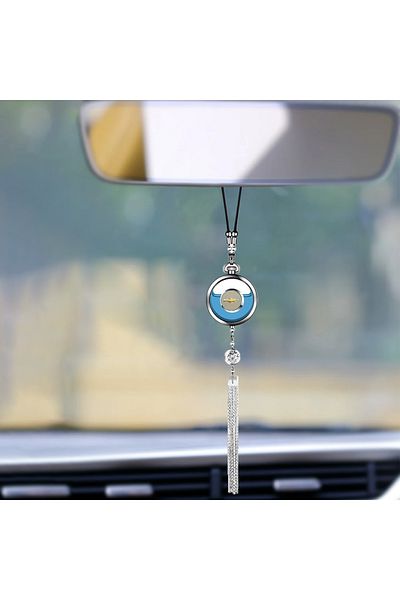 Chevrolet Logo Hanging Crystal Pendant Refillable Car Air Freshener Ornament(FRAGRANCE NOT INCLUDED)