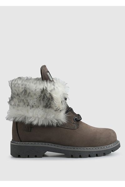 Caterpillar 015z 101184   Utah Fur Dark Grey // Nubuck