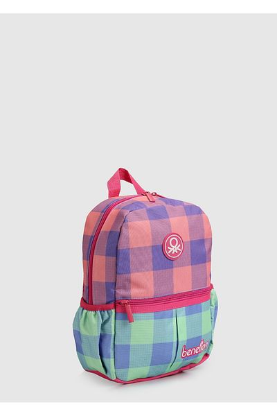 Benetton Benetton No6v1 Lila - Rosa Kindergartentasche