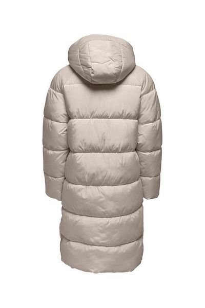 ONLY Onlamanda Long Puffer Coat Cc Otw Γυναικείο Γκρι Παλτό - 15233425