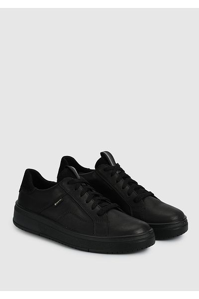 Legero Γυναικείο Sneaker - Μαύρο Δερμάτινο