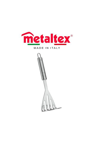 Metaltex هراسة البطاطس الإمبراطورية 26 سم - فولاذ مقاوم للصدأ بمقبض مريح، سلسلة المبتدئين