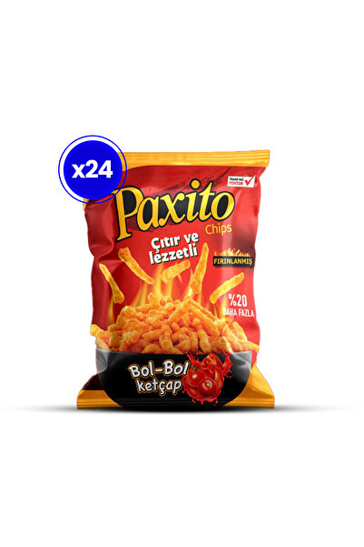 Mery Paxito Bol Bol Ketçap Cips x24 Adet