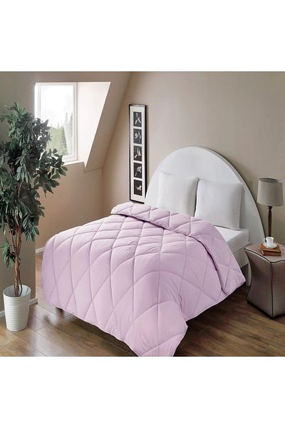 Taç CROWN POLAR SINGLE PERSON QUILT LIGHT PINK