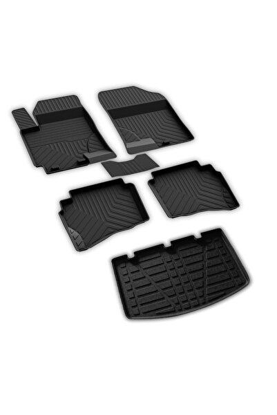 ferrous autoaccessories Kia Rio 3 HB Ferrous 4D Paspas ve 3D İnce Stepne Baga...