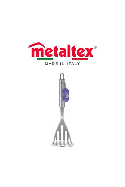 Metaltex هراسة البطاطس الإمبراطورية 26 سم - فولاذ مقاوم للصدأ بمقبض مريح، سلسلة المبتدئين