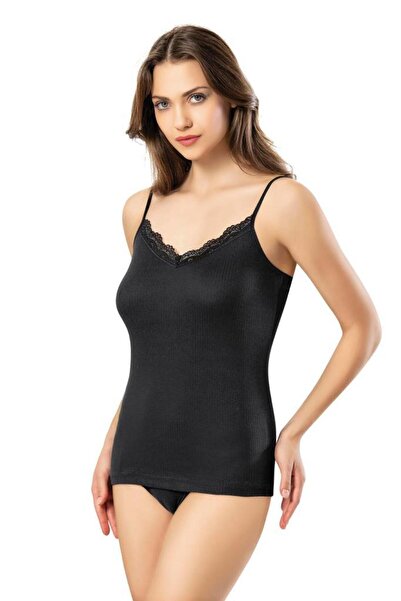 KOTA 6 штук Кота з мереживом, з підкладкою, на бретельках, майка 6421