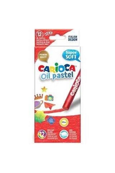 CARIOCA Yağlı Pastel Boya Kalemi 12'li