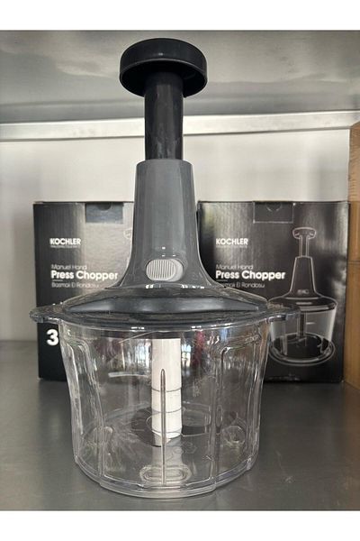 Doğal Top Press Hand Rondo with Stainless Steel Blade