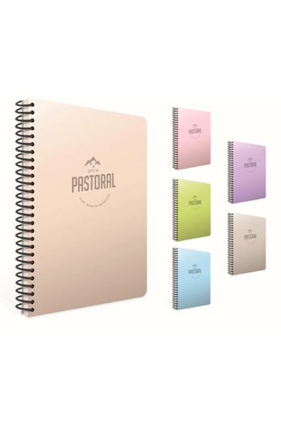 Gıpta PASTORAL SPİRALLİ PP. KAPAK A4 60YP. ÇİZGİLİ DEFTER