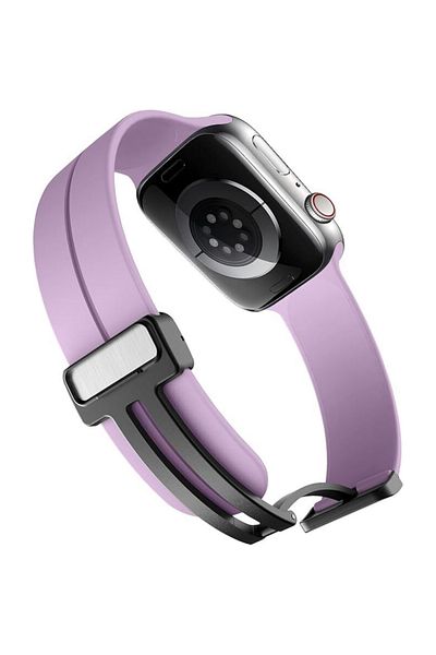 Generic Magnetic Sport Silicone Band for Smart Watch Ultra 49mm/45mm/44mm/42mm Watch Strap Series 9/8/7/6/5/