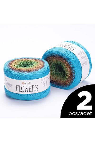 Yarnart Flowers - Ebruli - 314 - 2 Pieces