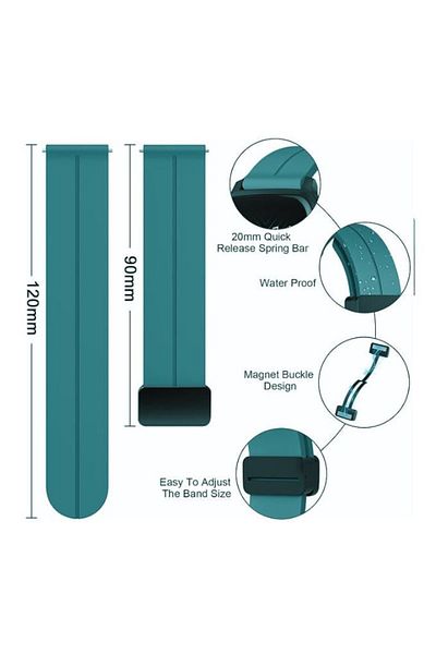 Generic Silicone Replacement Band for Samsung Galaxy Watch