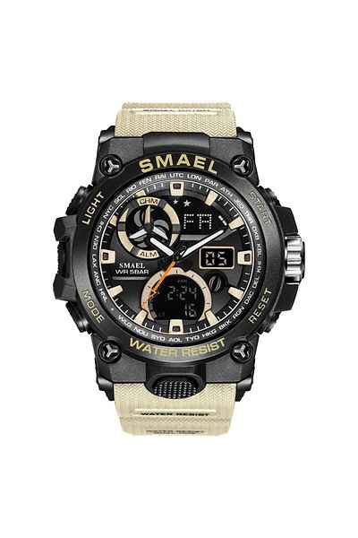 SMAEL 8011 Model Men's Digital and Analog Wrist Watch