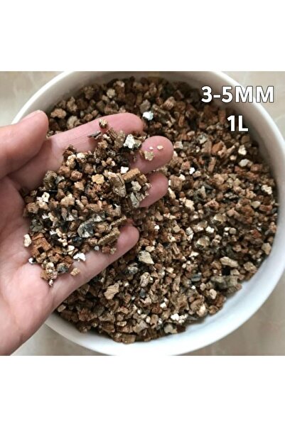 Generic الفيرميكوليت الطبيعي 3-5 مم - 1 لتر للبستنة وتهوية التربة ونمو النباتات