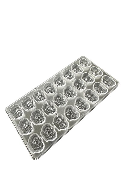 PASTRY PLANET تاج قالب الشوكولاتة من البولي كربونات