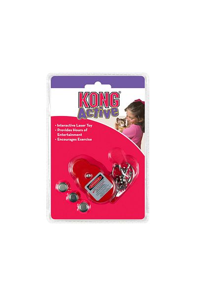 Kong Classic Shaped Laser Cat Toy Pack Of 4