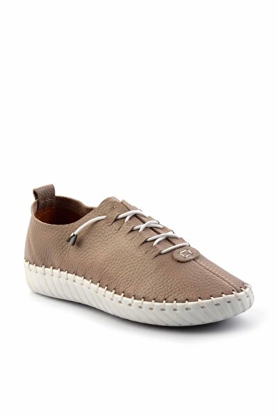 Bambi Genuine Leather Mink Women's Casual Shoes - K01467012203