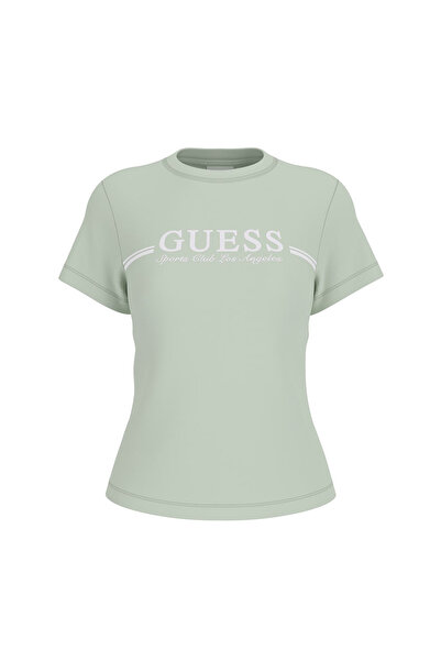 Guess Γυναικείο μπλουζάκι με κοντό μανίκι SS - Πράσινο