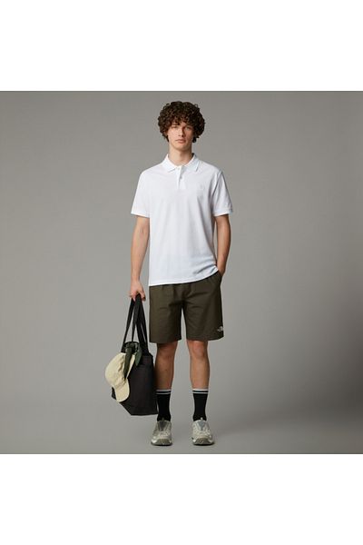 THE NORTH FACE Ανδρικό Essential Regular Polo Neck Λευκό T-Shirt